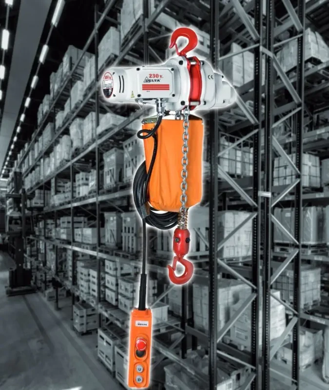 delta elektryczna wciagarka łańcuchowa 230V.webp