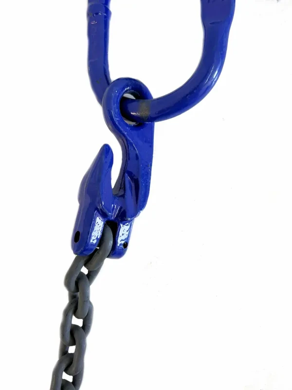 Zawiesie łańcuchowe 1-cięgnowe skracane, hak bezpieczny