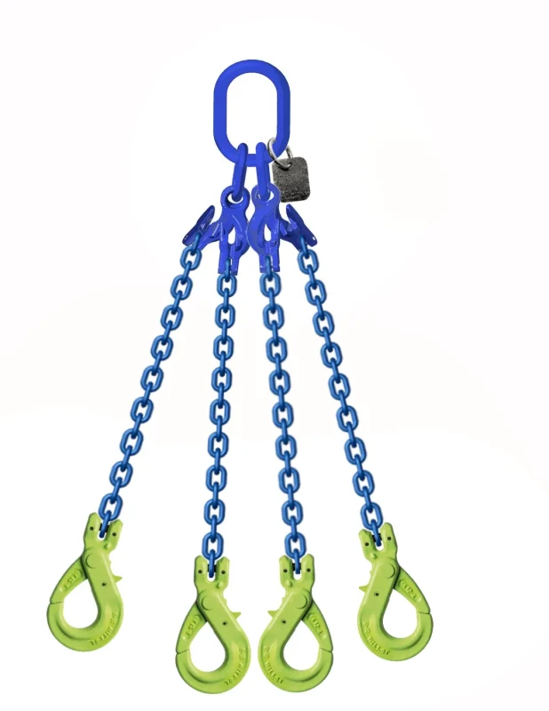 4 cięgna z hakami bezpiecznymi Delta.webp