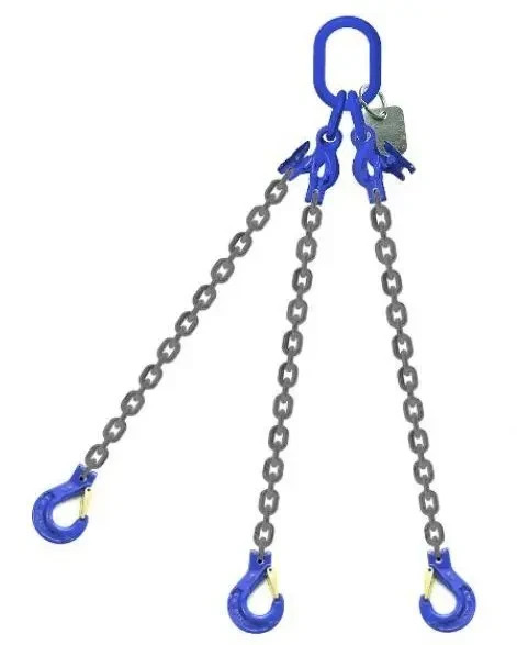 zawiesie łańcuchowe 3 cięgna skracane z hakami klasa 100.webp