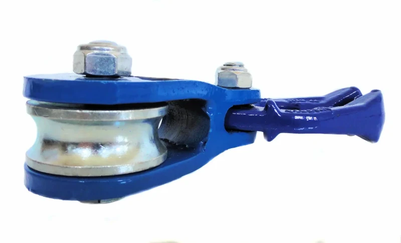 rolka linowa z zamkiem ślizgowym do rywki drewna.webp