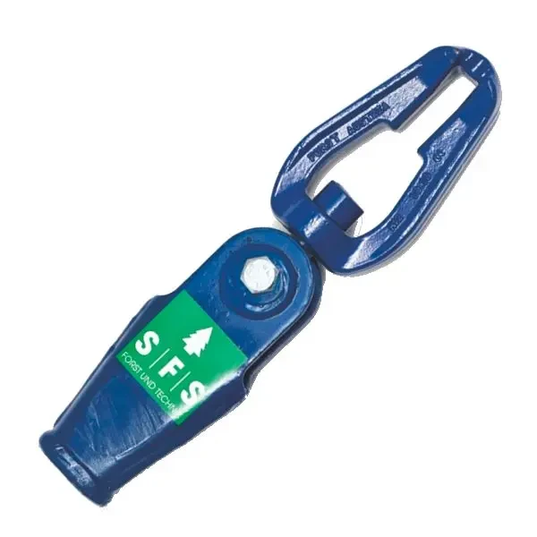 końcuwka linowa  z zamkiem ślizgowym obrotowym dwustronny  do zrywki drewna kl100.webp