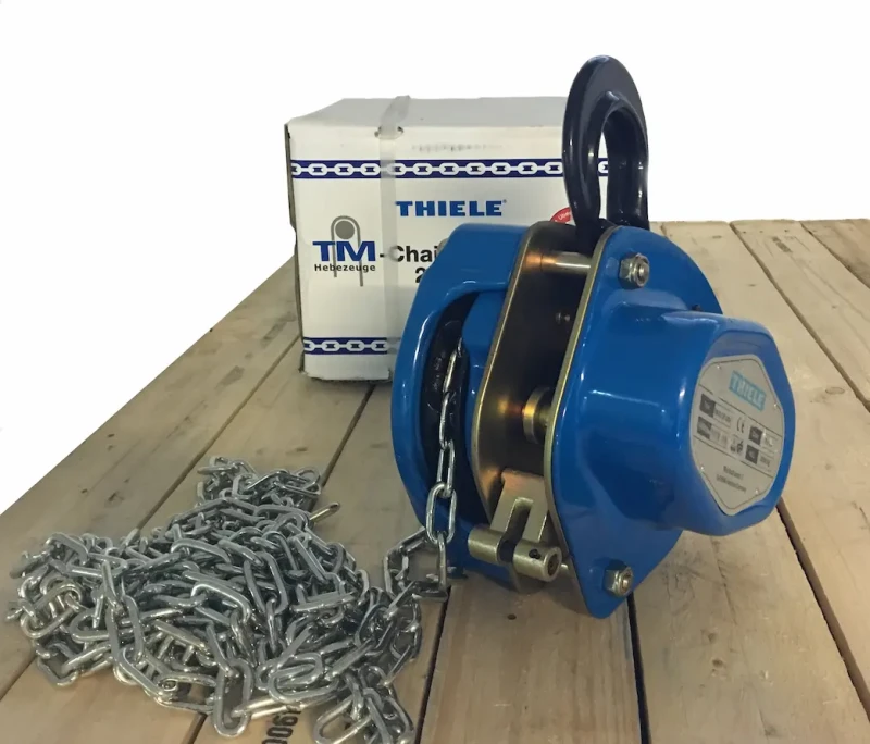 Wciągarka łańcuchowa  z zabezpieczeniem przed przeciążeniem THIELE.webp