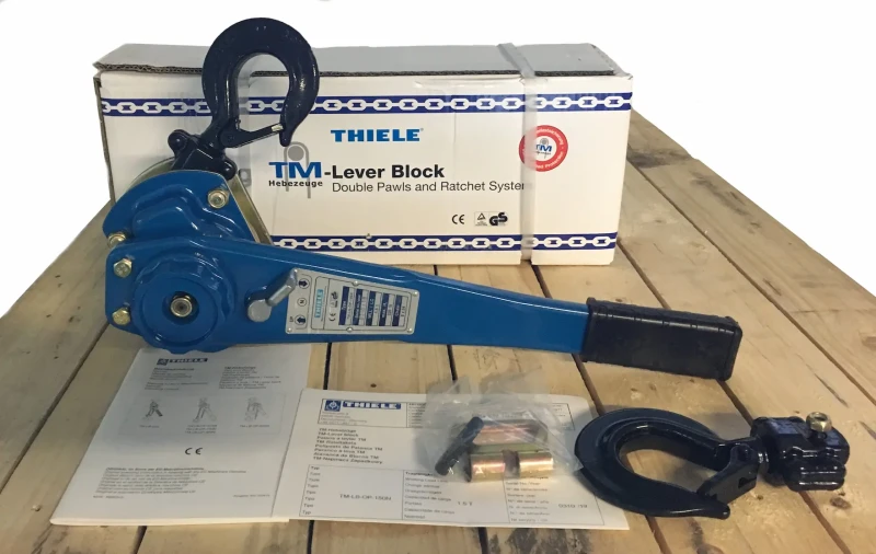 napinacz zapadkowy wciągarka ręczna z zabezpieczeniem przed przeciążeniem THIELE.webp